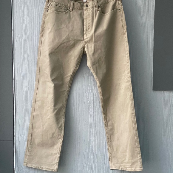Dockers Men's Straight Fit Dress Pants Size 36x30 Khaki - Picture 3 of 10